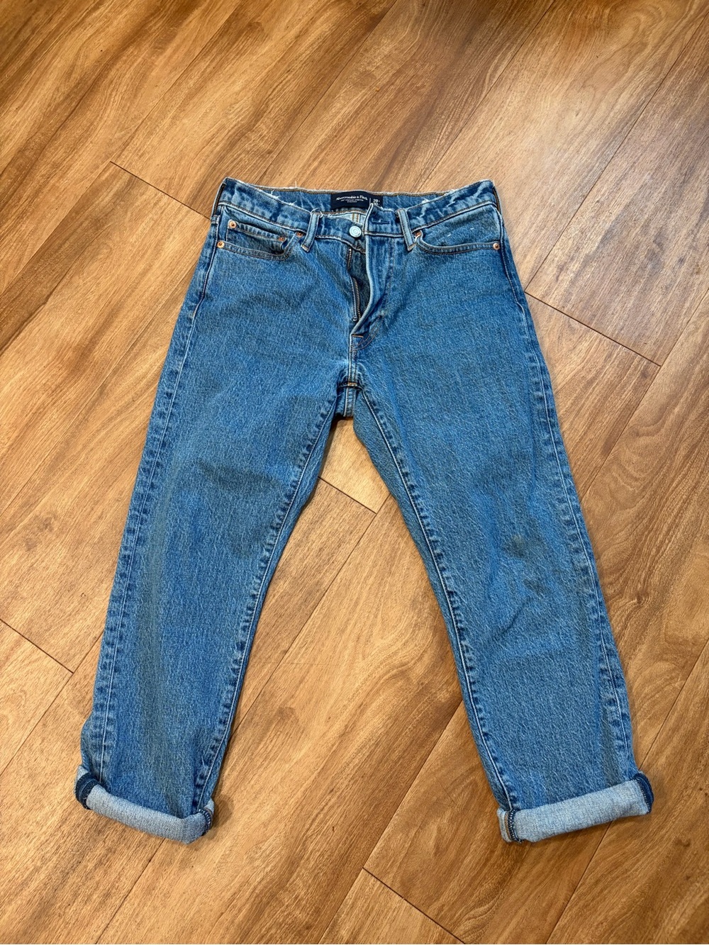 Abercrombie & Fitch Relaxed Blue Men's Jeans